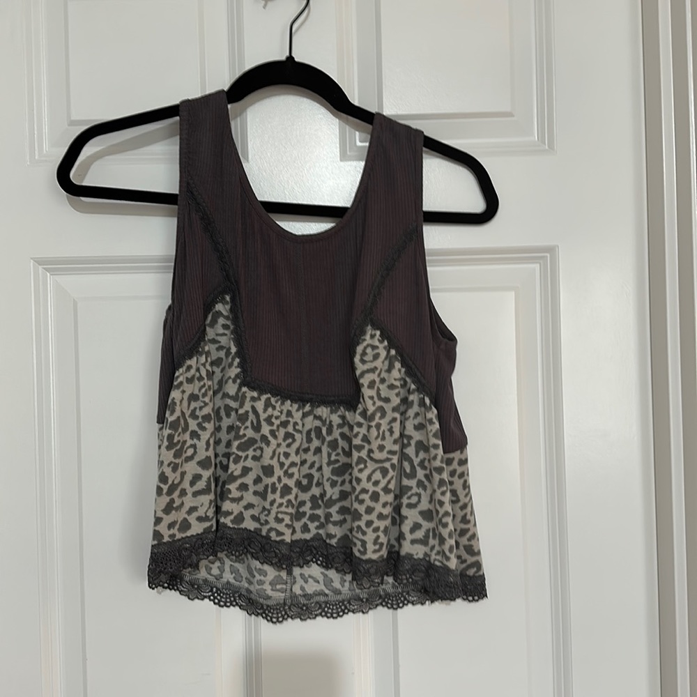 Andthewhy cropped tank top
